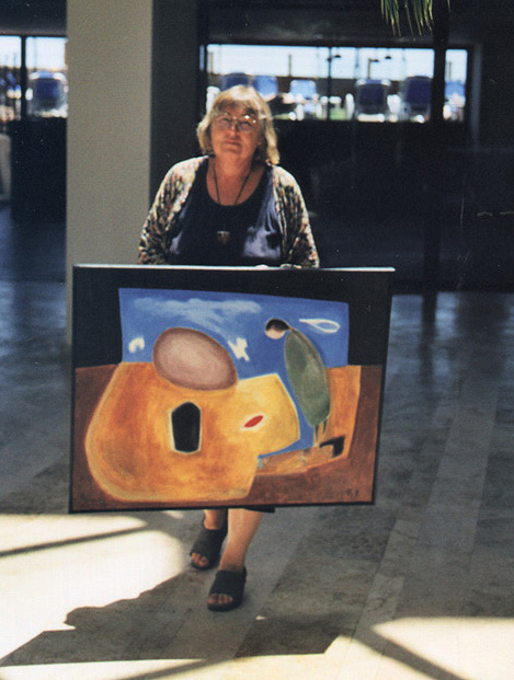 Anna Carstensen, exhibition in l'Ampolla, Spain